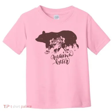 Distressed Mama Bear Toddler T-Shirt