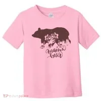 Distressed Mama Bear Toddler T-Shirt thumb 0