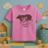 Distressed Mama Bear Toddler T-Shirt thumb 3