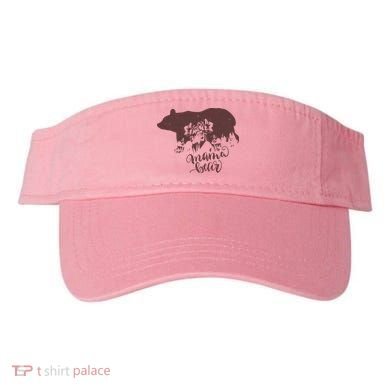 Distressed Mama Bear Visor