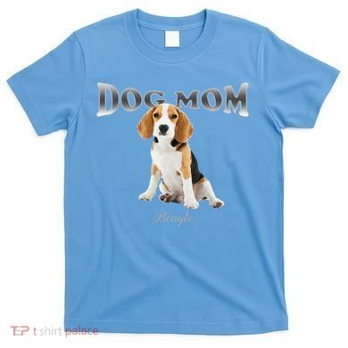 Dog Mom Beagle Designed In Watercolor Gift T-Shirt