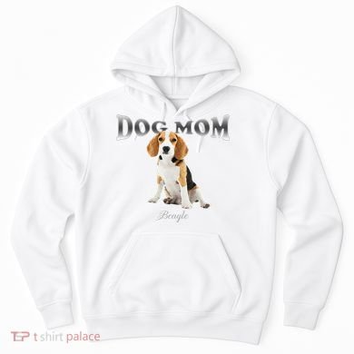 Dog Mom Beagle Designed In Watercolor Gift Hoodie