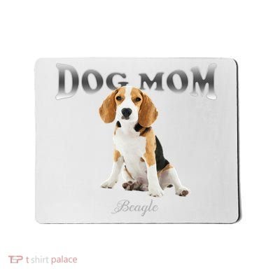 Dog Mom Beagle Designed In Watercolor Gift Mousepad