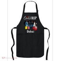 Dubai Melanin Black Women Trip Birthday Crew Vacation Apron thumb 0