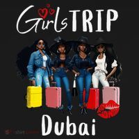Dubai Melanin Black Women Trip Birthday Crew Vacation Women's Tank Top thumb 5