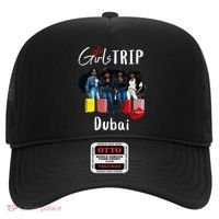 Dubai Melanin Black Women Trip Birthday Crew Vacation Hat thumb 0