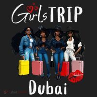 Dubai Melanin Black Women Trip Birthday Crew Vacation Hat thumb 2