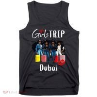 Dubai Melanin Black Women Trip Birthday Crew Vacation Tank Top thumb 0