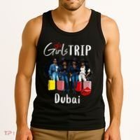 Dubai Melanin Black Women Trip Birthday Crew Vacation Tank Top thumb 3