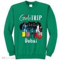 Dubai Melanin Black Women Trip Birthday Crew Vacation Sweatshirt thumb 0