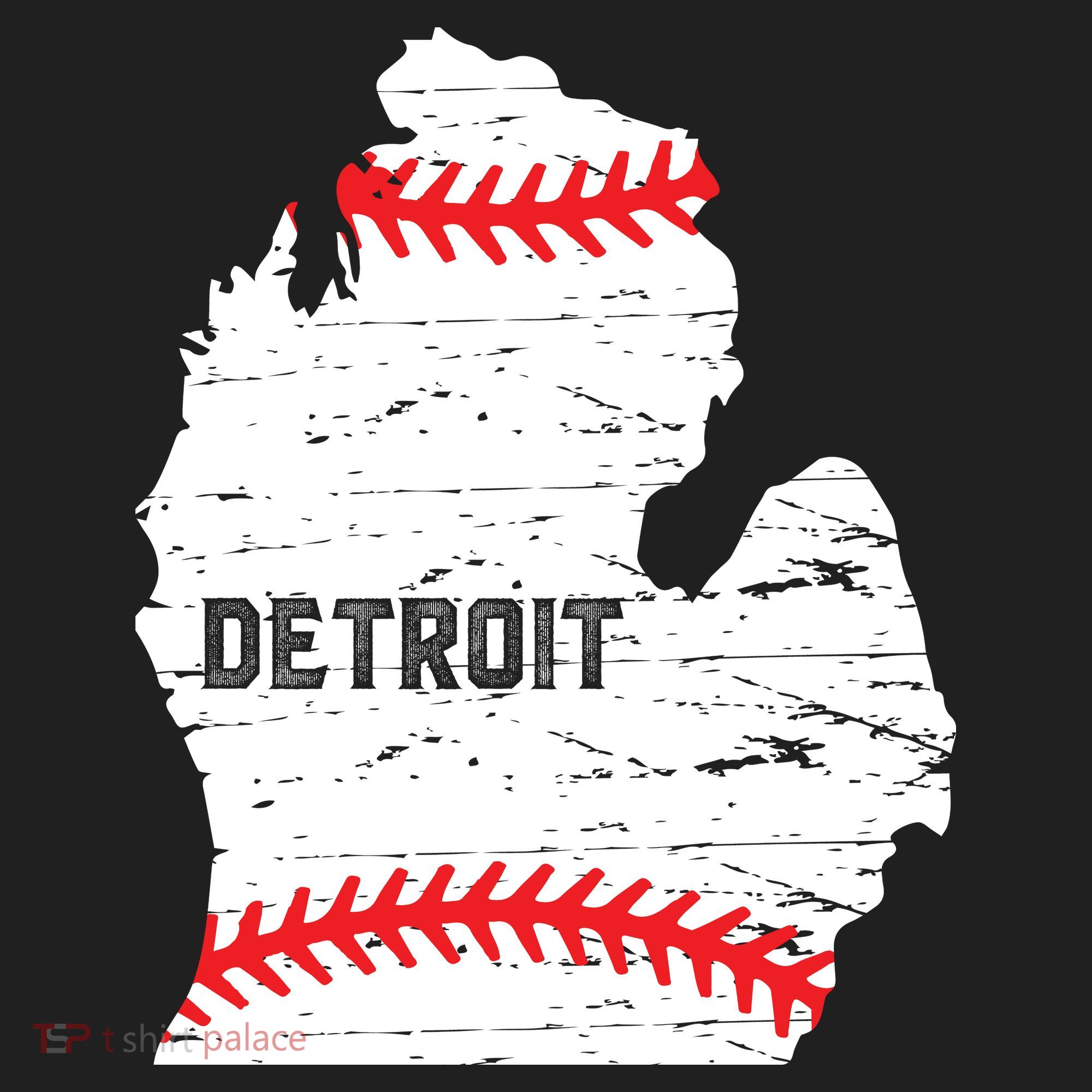 Detroit Michigan Baseball Tumbler