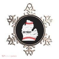 Detroit Michigan Baseball Ornament thumb 0
