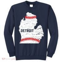 Detroit Michigan Baseball Sweatshirt thumb 0