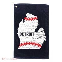 Detroit Michigan Baseball Golf Towel thumb 0