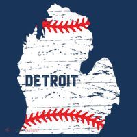 Detroit Michigan Baseball Toddler T-Shirt thumb 4