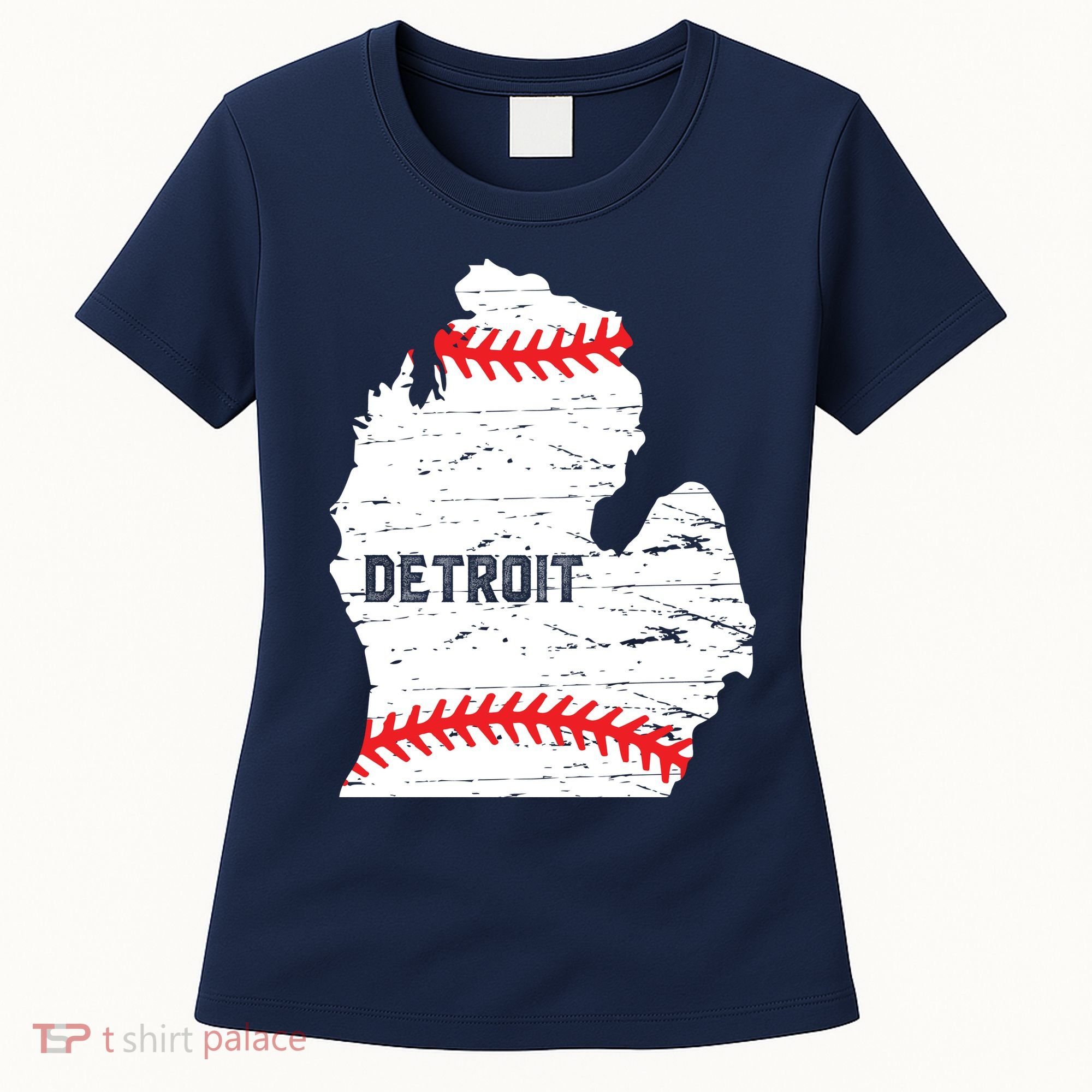 Detroit Michigan Baseball Women's T-Shirt