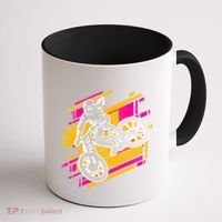 Downhill Mtb Biking Mountain Bike Cool Gift Coffee Mug thumb 1