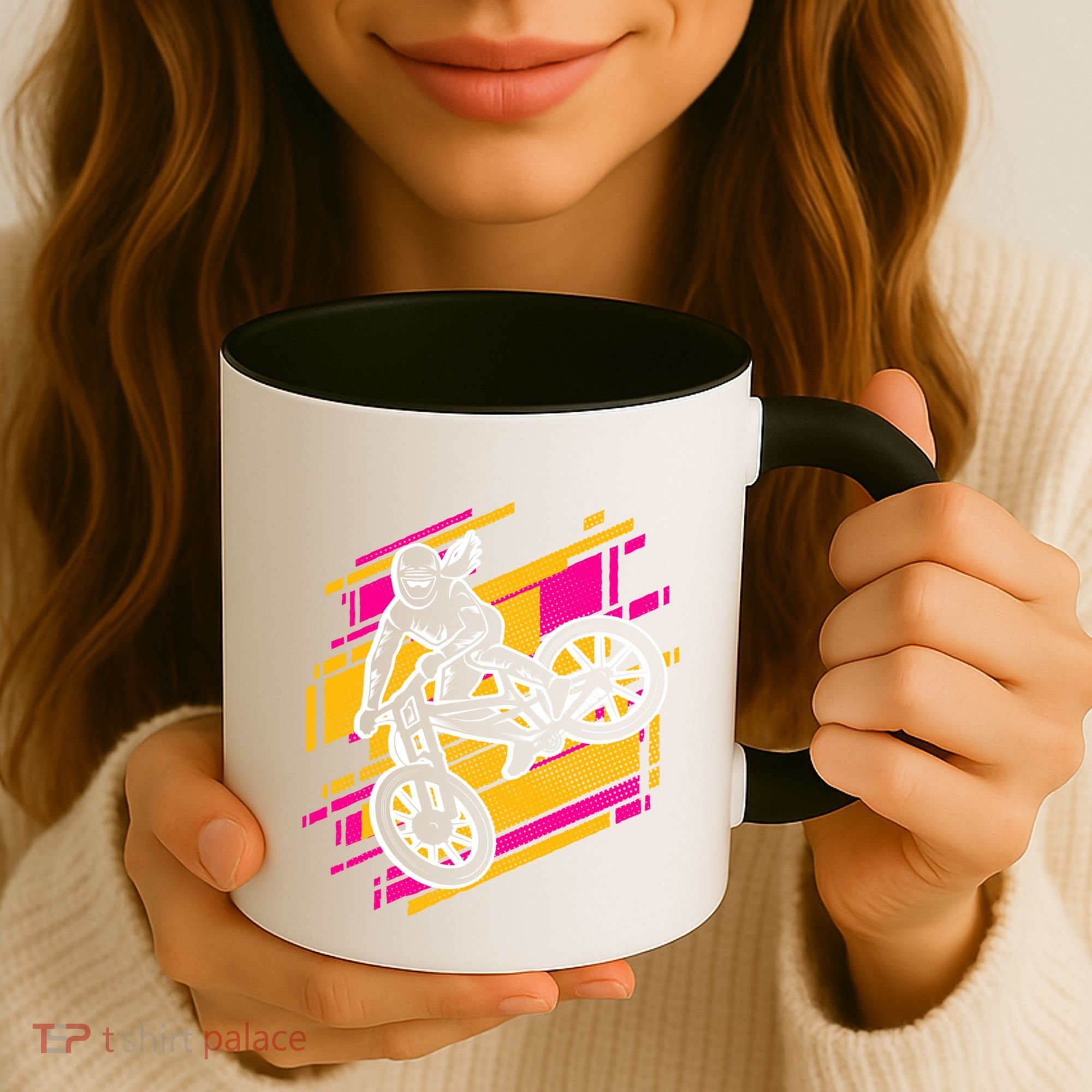 Downhill Mtb Biking Mountain Bike Cool Gift Coffee Mug