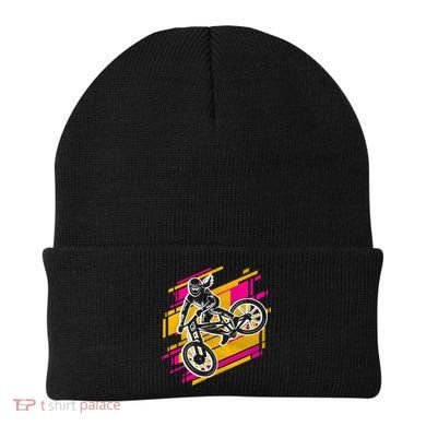 Downhill Mtb Biking Mountain Bike Cool Gift Beanie