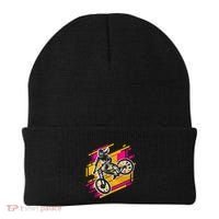 Downhill Mtb Biking Mountain Bike Cool Gift Beanie thumb 0