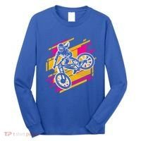 Downhill Mtb Biking Mountain Bike Cool Gift Long Sleeve Shirt thumb 0