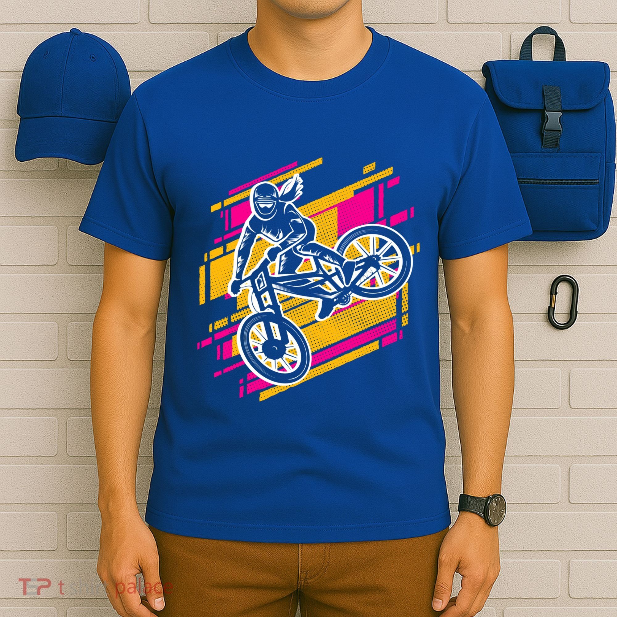 Downhill Mtb Biking Mountain Bike Cool Gift T-Shirt