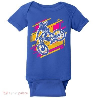 Downhill Mtb Biking Mountain Bike Cool Gift Baby Bodysuit