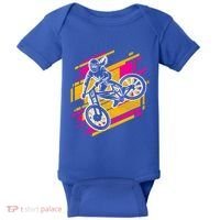 Downhill Mtb Biking Mountain Bike Cool Gift Baby Bodysuit thumb 0