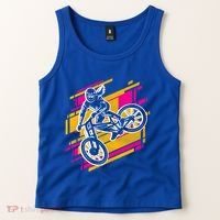 Downhill Mtb Biking Mountain Bike Cool Gift Tank Top thumb 2
