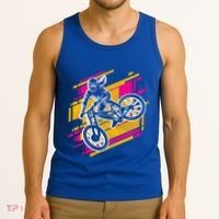 Downhill Mtb Biking Mountain Bike Cool Gift Tank Top thumb 3