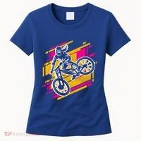Downhill Mtb Biking Mountain Bike Cool Gift Women's T-Shirt thumb 0