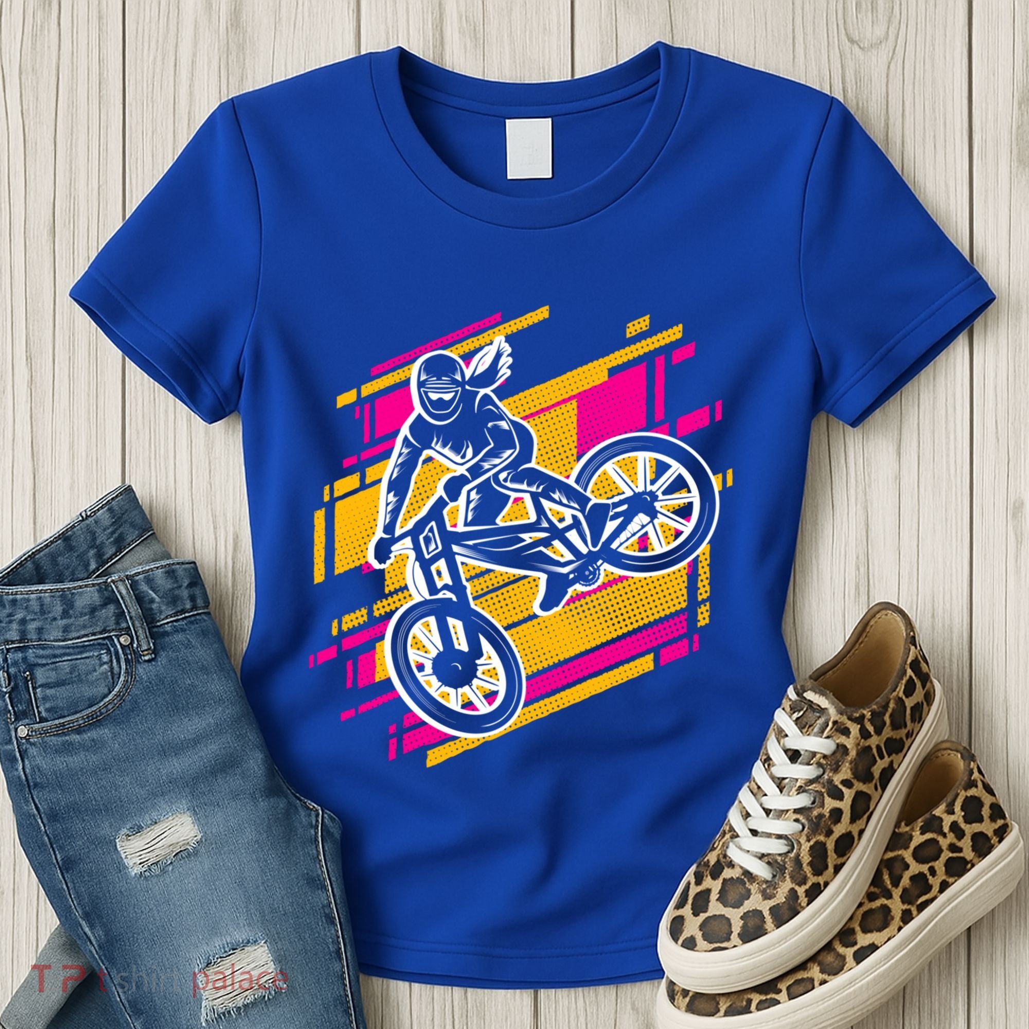 Downhill Mtb Biking Mountain Bike Cool Gift Women's T-Shirt