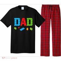 Dad Master Builder Building Bricks Blocks Family Set Parents Pajama Set thumb 0