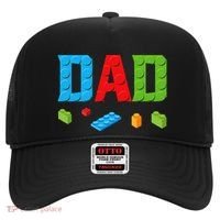 Dad Master Builder Building Bricks Blocks Family Set Parents Hat thumb 0