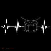 Drumline Marching Band Drumline Heartbeat Tee Backpack thumb 2