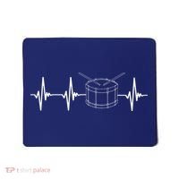 Drumline Marching Band Drumline Heartbeat Tee Mousepad thumb 0