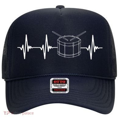 Drumline Marching Band Drumline Heartbeat Tee Hat