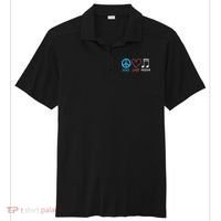 Drumline Marching Band Shirts Peace Love Percussion Sport-Tek Posi-UV Pro Polo thumb 0