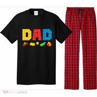 Dad Master Builder Building Bricks Blocks Family Pajama Set thumb 0