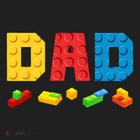 Dad Master Builder Building Bricks Blocks Family Hat thumb 2