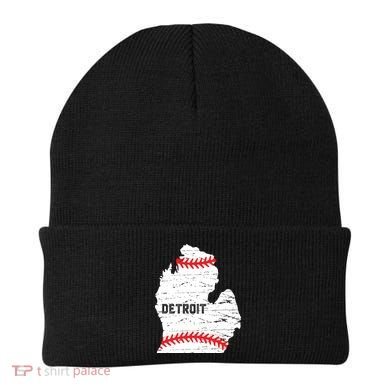 Detroit Michigan Baseball Beanie