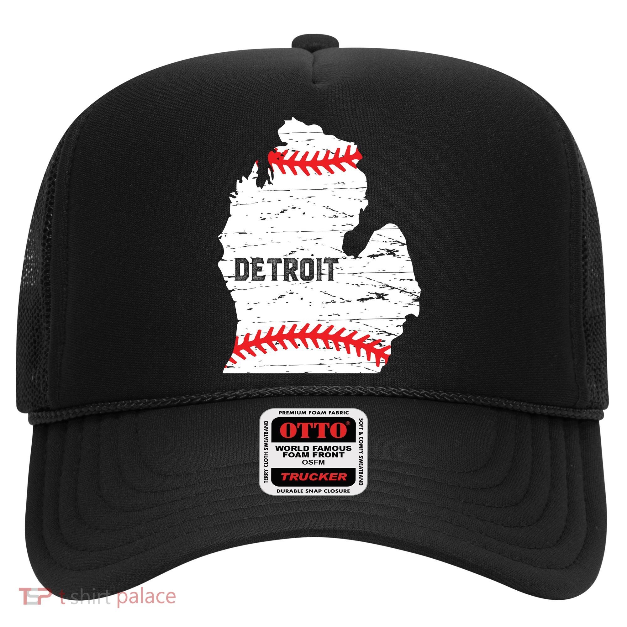 Detroit Michigan Baseball Hat