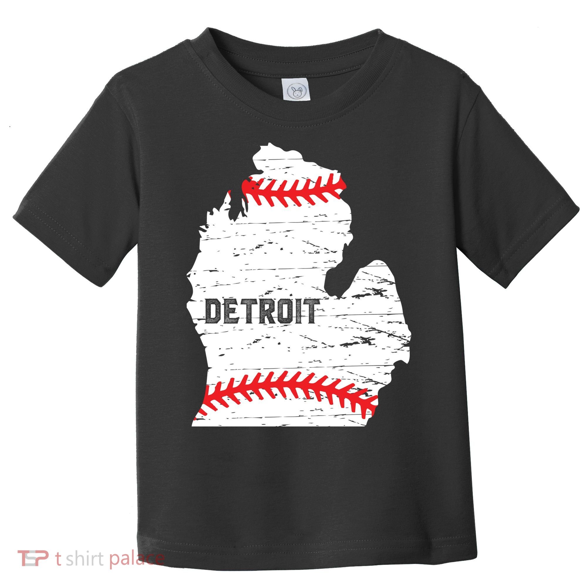 Detroit Michigan Baseball Toddler T-Shirt