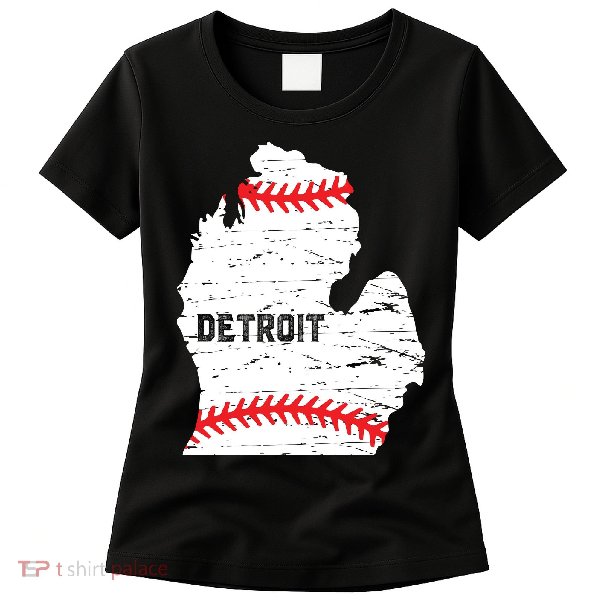 Detroit Michigan Baseball Women's T-Shirt