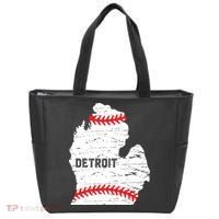 Detroit Michigan Baseball Tote Bag thumb 0