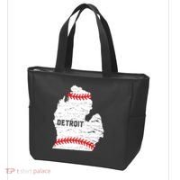 Detroit Michigan Baseball Tote Bag thumb 3