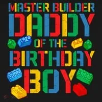 Daddy Master Builder Building Bricks Blocks Family Parents Gift Bucket Hat thumb 4