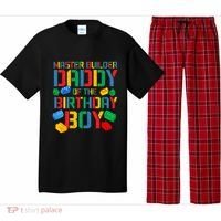 Daddy Master Builder Building Bricks Blocks Family Parents Gift Pajama Set thumb 0