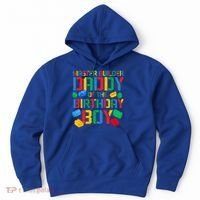 Daddy Master Builder Building Bricks Blocks Family Parents Gift Hoodie thumb 0