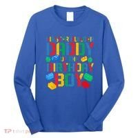 Daddy Master Builder Building Bricks Blocks Family Parents Gift Long Sleeve Shirt thumb 0